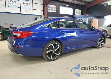 2022 Honda Accord Hybrid Sport из США, поврежденный, VIN 1HGCV3F25NA032468